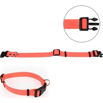 Obojek pro psa Obojek POLYTRACE 62*2,5 oranžová