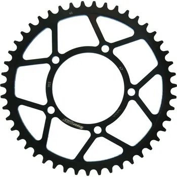 Řetězová sada pro motocykl Řetězová rozeta SUPERSPROX RFE-703:47-BLK černý 47 zubů, 520