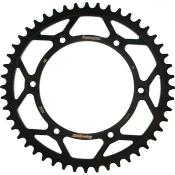 Řetězová sada pro motocykl Řetězová rozeta SUPERSPROX RFE-1512:48-BLK černý 48 zubů, 520