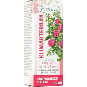 Přírodní produkt Dr. Popov Klimakterium bylinné kapky 100 ml