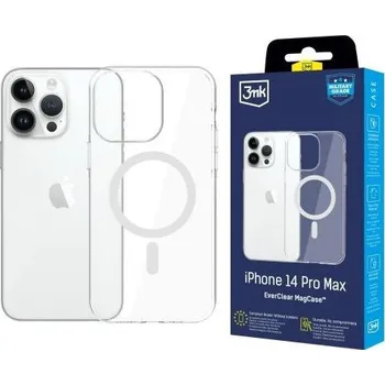 Pouzdro na mobilní telefon 3mk ochranný kryt EverClear Magcase pro Apple iPhone 14 Pro Max 5903108657143