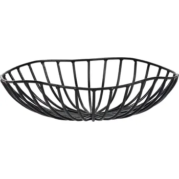 chlebník Košík na pečivo SERAX Metal Sculptures L 20x20 cm, černá