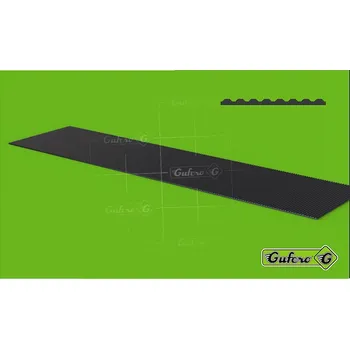 Koberec Pryžový koberec S 1 černá - 3,5 x 1200 x 10000