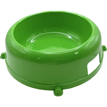 Miska pro psa TOMMI PLASTOVÁ MISKA 650ML Barva: Zelená 1645