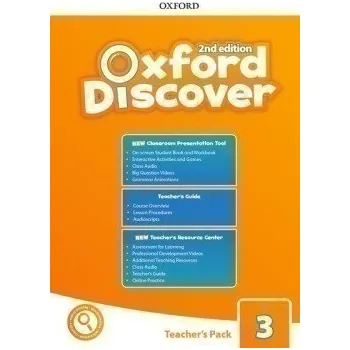 Cizí jazyk Oxford Discover 3 Teacher´s Pack with Classroom Presentation Tool (2nd)