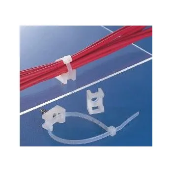 Nýt Sokl pro připevnění kabelových pásků 6 mm, na šroub/nýt (100 ks)