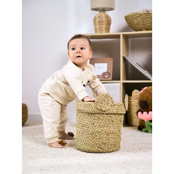 Pánské kalhoty Sinsay - Kalhoty s vázáním - béžová - 840FW-02X - 840FW-02X-56