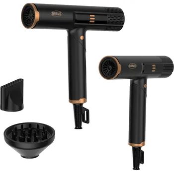 Fén Profi vysoušeč vlasů B-5007 Via s BLDC motorem a sklopnou rukojetí Černá