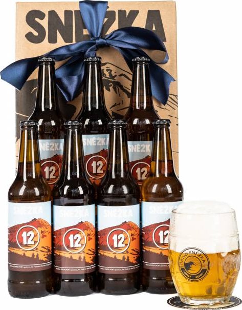 Dárkový pivní set Pivo Sněžka - SEDM STATEČNÝCH