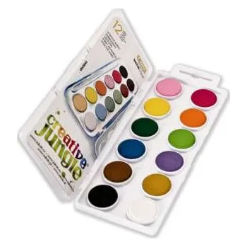 Vodová barva Vodové barvy Creative Jungle - 12 barev