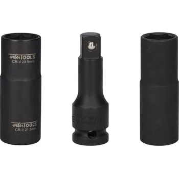 Sada 1/2" nástavcí pro FORD (18,5-21,5 mm) + 75 mm prodlužovací/adaptér.