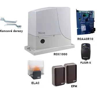 Pohon brány NICE ROX1000