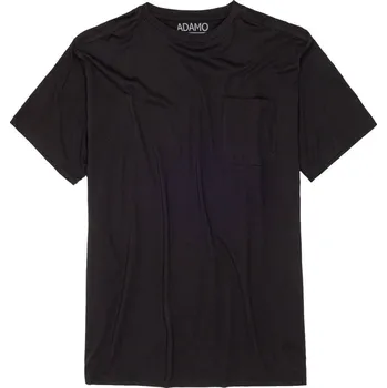 ADAMO tričko pánské 139055 700 regular fit nadměrná velikost černá 4XL