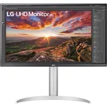 LG monitor 27UP850K IPS 4K 3840x2160 5ms 1200:1 400cd 2xHDMI DP USB-C Display HDR 400