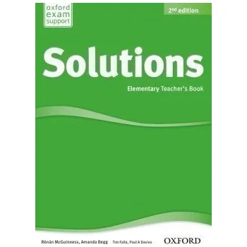 Cizí jazyk Maturita Solutions Elementary Teacher´s Book (2nd)