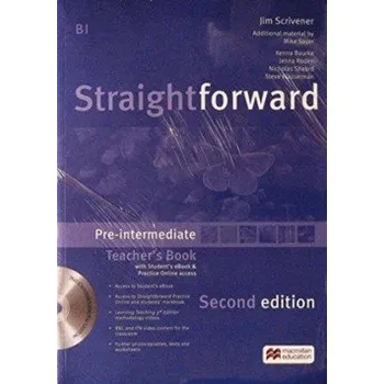 Kniha Straightforward Pre-Intermediate: Teacher´s Book + eBook Pack. 2nd