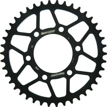 Řetězová sada pro motocykl Řetězová rozeta SUPERSPROX RFE-478:42-BLK černý 42 zubů, 520