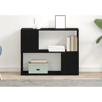 Televizní stolek vidaXL Sestava TV skříněk Černý dub 80 x 24 x 63 cm kompozitní dřevo [862695]