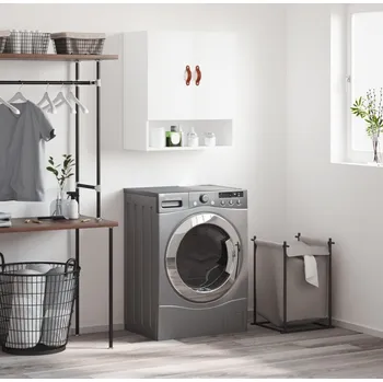 Koupelnový nábytek vidaXL Nástěnná skříňka 60 x 31 x 70 cm kompozitní dřevo [829888] Barva: Bílá