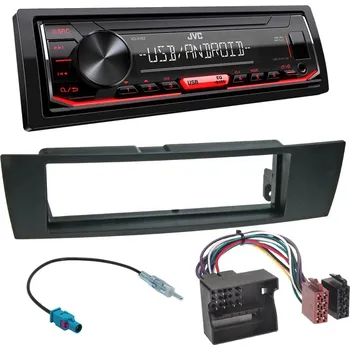 Autorádio Autorádio BMW 1 E81 E82 E87 E88 JVC KD-X162 s instalační sadou