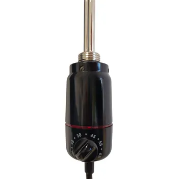 Radiátor Olsen Spa HOPA - Topná tyč PATRONA s termostatem - Černá, 600 W