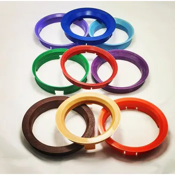 Vymezovací kroužek Centrovací kroužek 82,0 / 64,1 plast, žlutá, přesah kužele 4mm