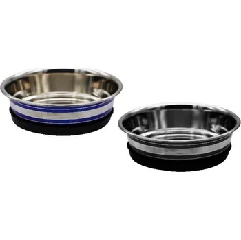 Miska pro psa Miska nerez 0,35l 11cm protiskluzová,barevná
