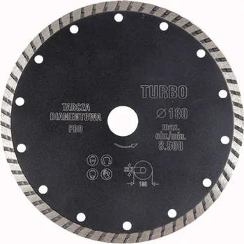 Řezný kotouč Diamantový kotouč TURBO PRO - 125mm x 22,2