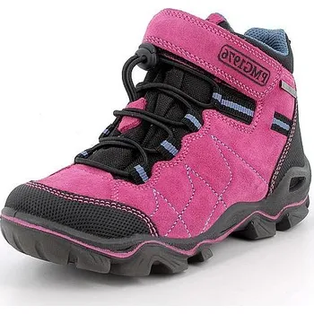 Dětská treková obuv PRIMIGI dívčí kotníková obuv 8892544 malinová GORETEX 32
