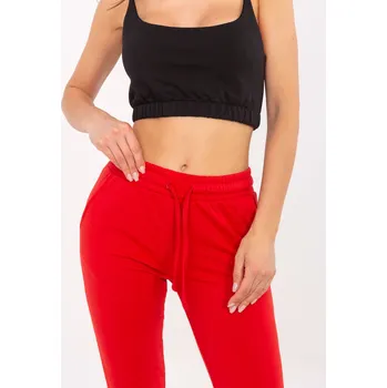 Dámské tepláky B-006.74 BASIC FEEL GOOD Barva: Červená, Velikost: M