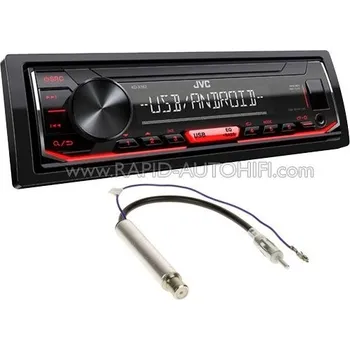 Autorádio Autorádio VW Bora JVC KD-X162 s instalační sadou