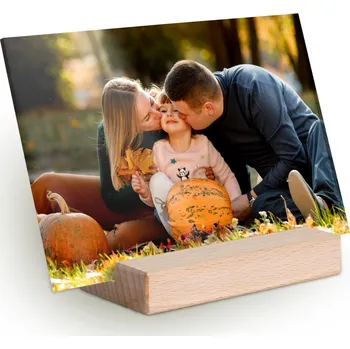 Rám na obraz HAPPY Akrylátový fotorámeček 10 x 15 cm, vč. stojánku