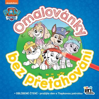omalovánky Jiri Models Omalovánky bez přetahování Tlapková Patrola (Paw Patrol)