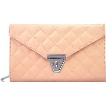 Kabelka Kožené psaníčko Patrizia Piu 14-001 růžové