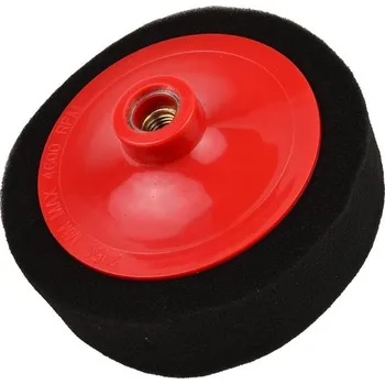 Brusný kotouč GEKO Leštící kotouč pěnový - černý 150mm x 45mm 06346