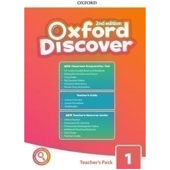 Anglický jazyk Oxford Discover 1 Teacher´s Pack with Classroom Presentation Tool (2nd)