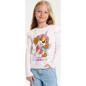 Dětská móda Sinsay - Bavlněné tričko PAW Patrol - krémová - 080GA-01X - 080GA-01X-98