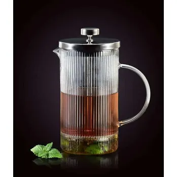 French press French press / Skleněný pístový čajovar PETER 1 l