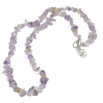 Náhrdelník Ametrínový náhrdelník 43 cm – jemný šperk z přírodního kamene