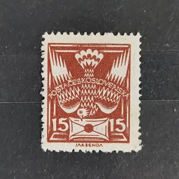 Poštovní známka Známka ČSR, Pof.147*, 15h