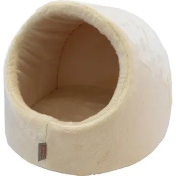 Pelíšek pro psa Kukaň flanel Lilly bílá 38x32cm