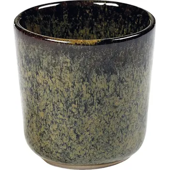 Hrnek bez ucha SERAX Surface 90 ml, indi šedá