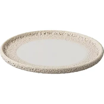 Talíř Talíř plochý odkládací Style Point Vulcanic 16,5 cm, bílý