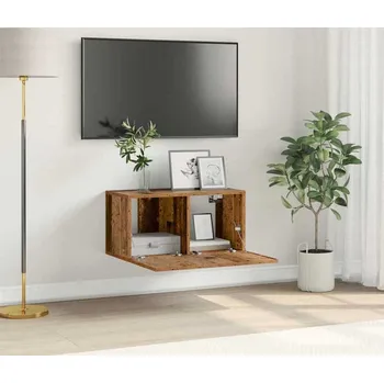 Televizní stolek vidaXL Sestava TV skříněk Hnědá 60 x 30 x 30 cm kompozitní dřevo [875164]