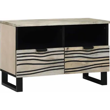 Televizní stolek vidaXL TV jednotky se zásuvkou Bílá 70 x 33 x 46 cm Kompozitní dřevo [4017973]