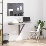 vidaXL Nástěnný sklápěcí stůl 100x60x56 cm kompozitní dřevo [243054] Barva: šedá sonoma