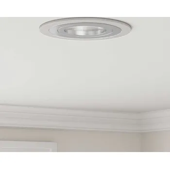 Bodové svítidlo vidaXL Spotlights s reflektory 24 pcs Stříbrná 9 x 9 x cm Hliník [4108148]