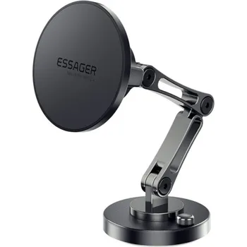 ESSAGER ES-ZJ25 magnetický držák do auta na palubní desku pro iPhone - černý