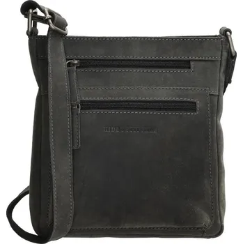Kabelka Zelená kožená crossbody kabelka „Anne“