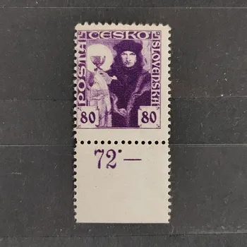 Sběratelství Známka ČSR, Pof.162**, 80h